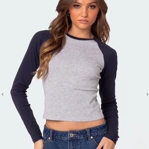 EDIKTED Long Sleeve T Shirt